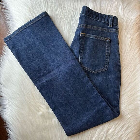 Banana Republic Dark Wash Boot Cut Jeans 0P - Picture 1 of 9